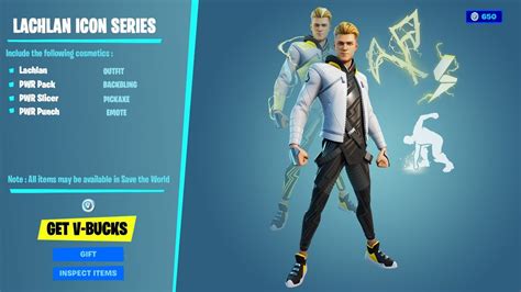 *NEW* Fortnite Lachlan Icon Series Bundle [Full Showcasing] (Lachlan ...