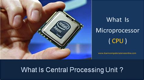 Central Processing Unit | What Is a Computer Processor, Microprocessor