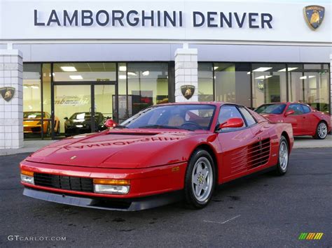 1989 Red Ferrari Testarossa #903082 Photo #27 | GTCarLot.com - Car ...