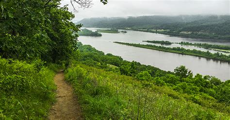 Hiking Above the Mississippi at Perrot State Park