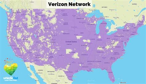 Verizon Coverage Map: How It Compares | WhistleOut