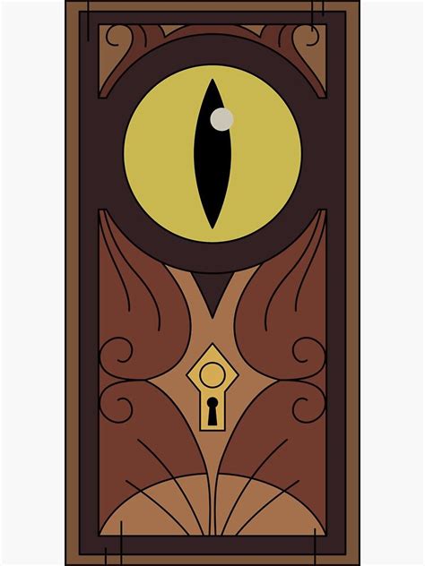 "Owl House Portal" Sticker for Sale by InsideTheVector | Owl house, Owl, House silhouette