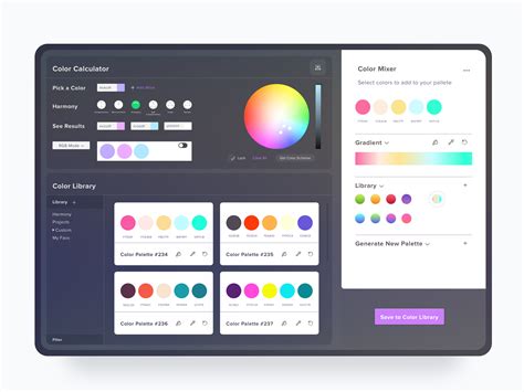 Dribbble - Color-Calculator-App.png by Rovane Durso