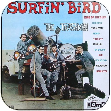 The Trashmen Surfin Bird Album Cover Sticker