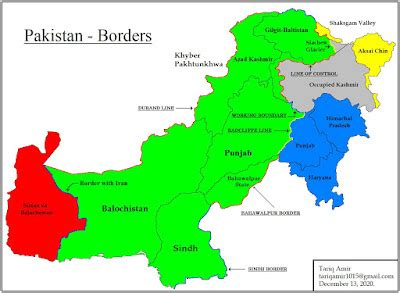 Pakistan Geotagging: 134 - Borders of Pakistan