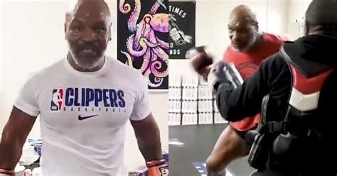 Mike Tyson Looks Even More Terrifying In New Training Footage: 'I'm ...