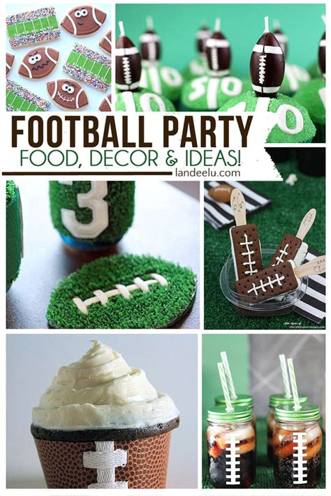 DIY Football Party Ideas Perfect for Team Parties, Birthdays and SUPER ...