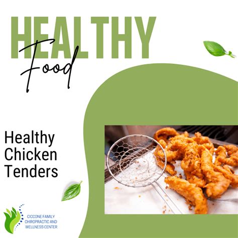 Healthy Chicken Tenders » Ciccone Wellness Center