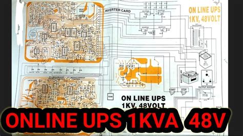 1kva Online Ups Circuit Diagram