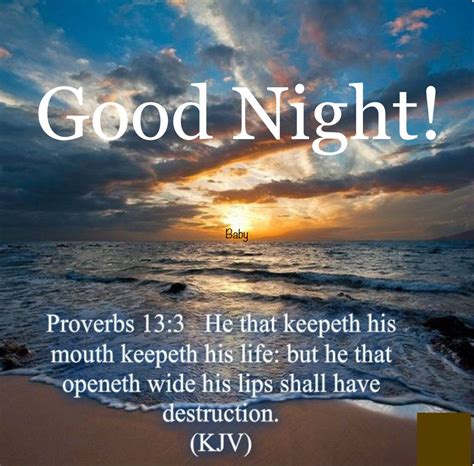 Good Night Bible Verses Images - SAKIMAGER