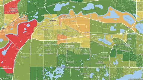 The Best Neighborhoods in Shakopee, MN by Home Value | BestNeighborhood.org