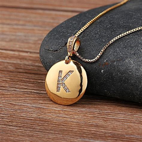 26 Letters Charm Necklaces in 2020 | Letter charm necklace, Letter pendant necklace, Gold letter ...