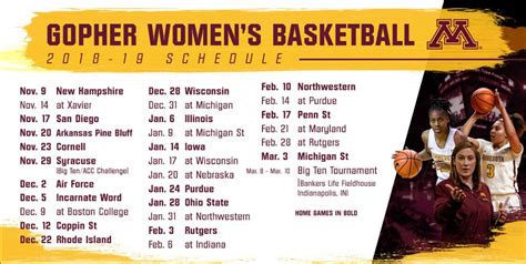 We Now Truly Know Who Minnesota Basketball plays this season - The ...