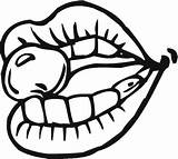 Free Lips Coloring Pages Download Png Images  sketch template