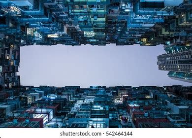 Hong Kong China Skyline Panorama Across Stock Photo 542464144 ...