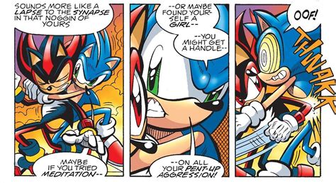 Shadow needs a girlfriend | Archie Sonic Comics | Know Your Meme