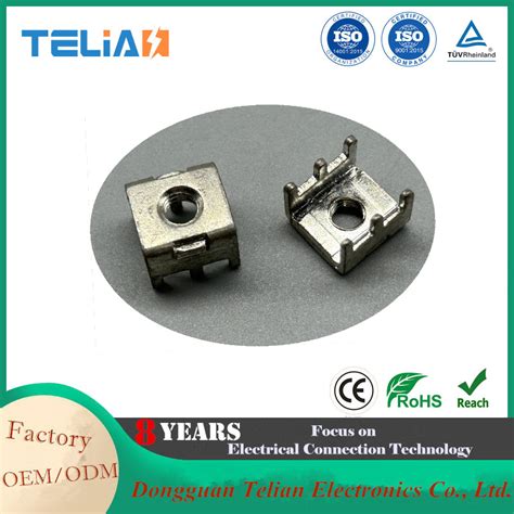 PCB Press Fit Connectors Power Elenents Wire Connector Welding Screw Terminal for Battery ...