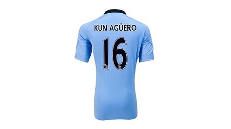 Umbro Manchester City Jersey - 2012 Aguero Home Jerseys