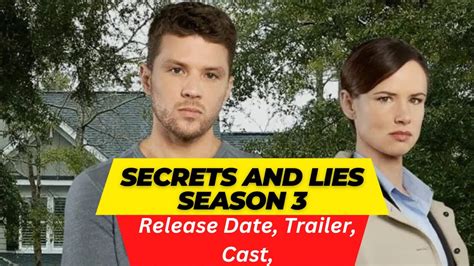 Secrets And Lies Season 3 Release Date | Trailer | Cast | Expectation | Ending Explained - YouTube