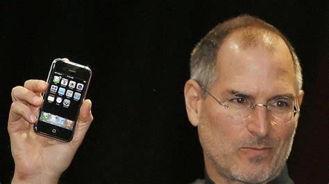 Apple's iPhone unveiled by Steve Jobs 10 years ago