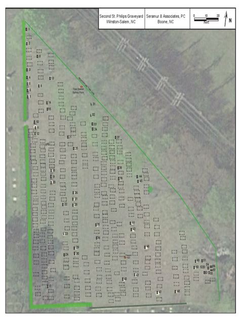 Moravian Cemetery Map Final | PDF