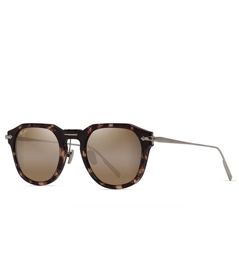 Maui Jim Unisex Alika Polarized Tortoise Sunglasses | Dillard's