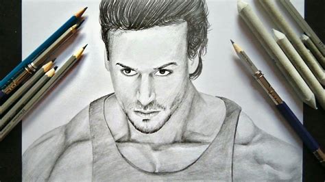 Tiger shroff | pencil drawing - YouTube