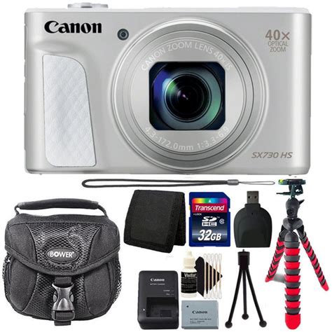 Canon Powershot SX730 HS 20.3MP Digital Camera Silver with Accessories ...