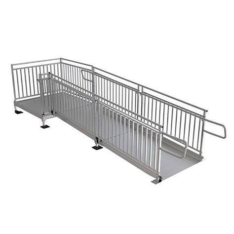 EZ-Access Pathway HD Code-Compliant Ramp w/Guard Rails | StageDrop