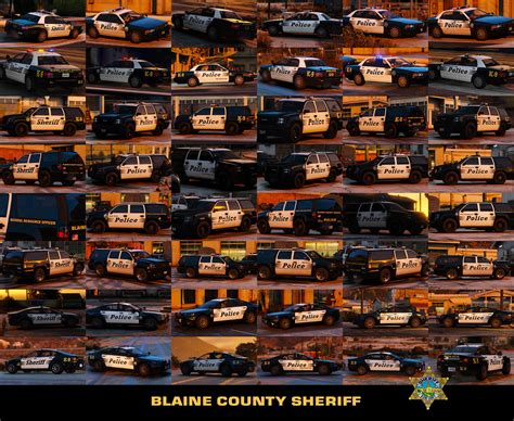 Blaine County Sheriff Livery Pack 5.0 (2K & 4K) - Gta5-Hub.com