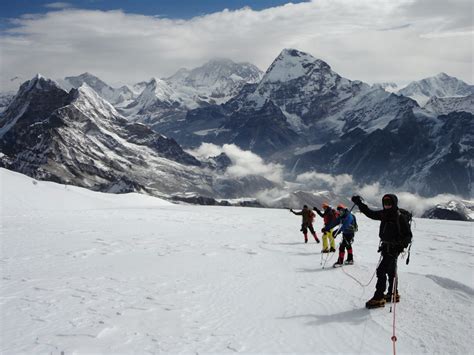 peak climbing in Nepal