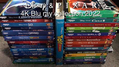 Disney & Pixar 4K Blu ray collection 2022 - YouTube