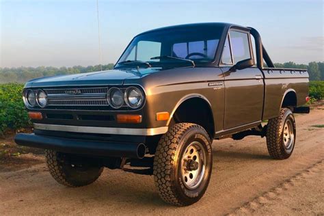 No Reserve: 1971 Datsun 521 Pickup 4x4 for sale on BaT Auctions - sold ...