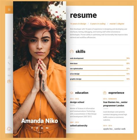 15 Best WordPress Resume Themes - MaritzaErwin