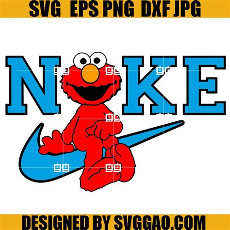 Nike Elmo SVG, Nike Sesame Street SVG, Elmo SVG