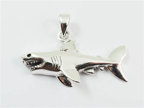 Shark Pendant Necklace - Darcizzle Offshore