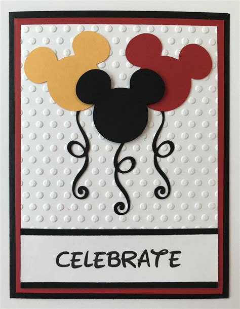 Handmade Mickey Mouse Birthday Card A2 Disney Etsy In - vrogue.co