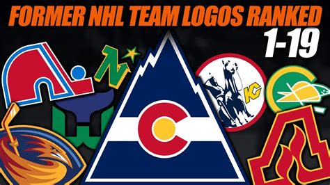 Former NHL Team Logos Ranked 1-19 - YouTube