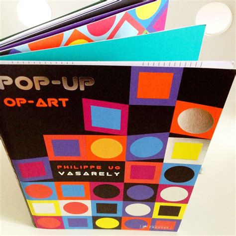 Philippe Ug has constructed the beautiful "Pop-Up Op-Art" book that ...