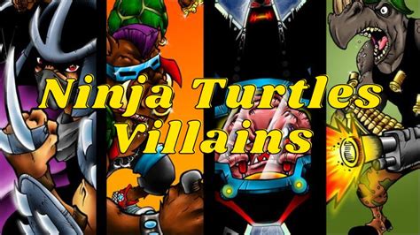 Ninja Turtles Villains Unmasked: A Guide To TMNT Characters