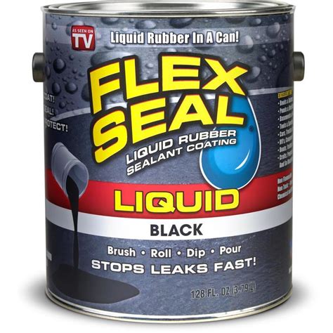 Flex Seal 128-fl oz Black Dip Rubberized Coating at Lowes.com