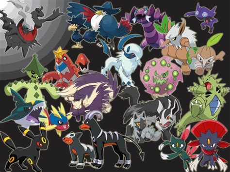 All Dark Pokemon