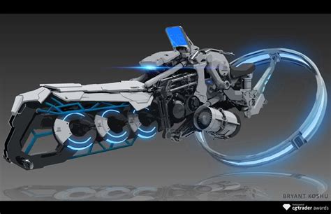 hover bike by bryant koshu | Space ship concept art, Concept cars, Spaceship concept