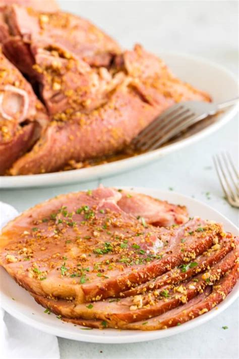 BEST Easy Crock Pot Ham Recipe - Mama Loves Food