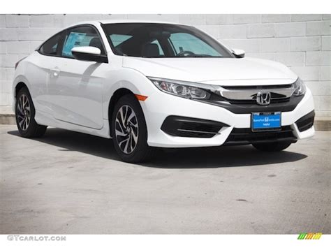 2016 Taffeta White Honda Civic LX Coupe #112317033 | GTCarLot.com - Car Color Galleries