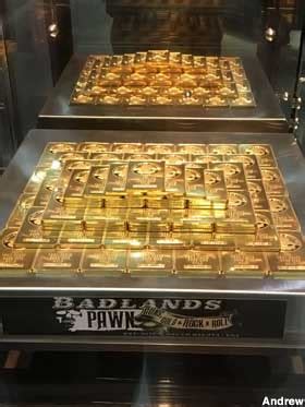 Sioux Falls, SD - Badlands Pawn: 1 Million in Gold Bars (Gone)