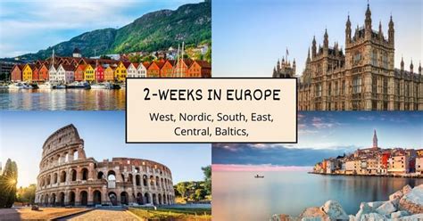 Ultimate 2 Weeks in Europe: 6 itineraries: maps, to do, tips