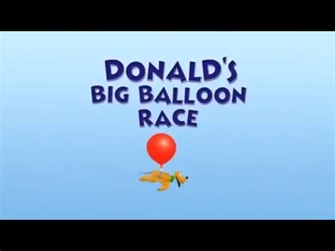 Donald's Big Balloon Race | Mickey Mouse Clubhouse Episodes Wiki | Fandom