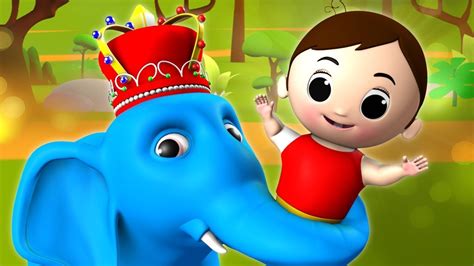 Hathi Raja Kahan Chale | Hindi Nursery Rhymes | EESHA TV - YouTube