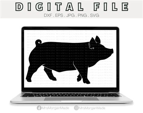 Driving Show Pig Svg Png Dxf Eps Jpg, Instant Digital File Download ...